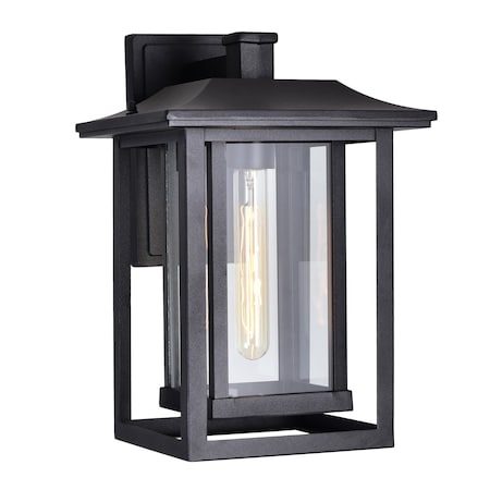 Cwi Lighting Winfield 1 Light Black Outdoor Wall Light 0414W10-1-101